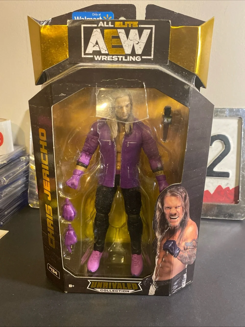 AEW - Unrivaled WM Exclusive #134 - Chris Jericho - Wrestling Action Figure  NEW